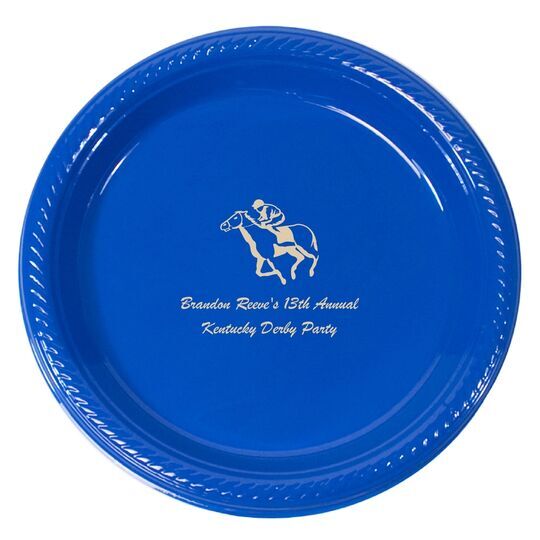 Horserace Derby Plastic Plates